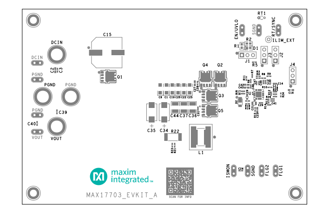 Analog Devices / Maxim Integrated MAX17703评估套件